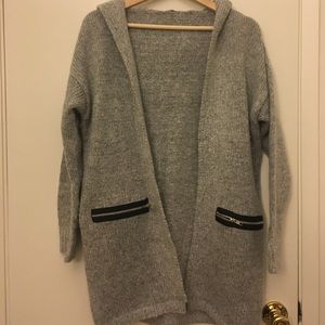 Light gray wool coat